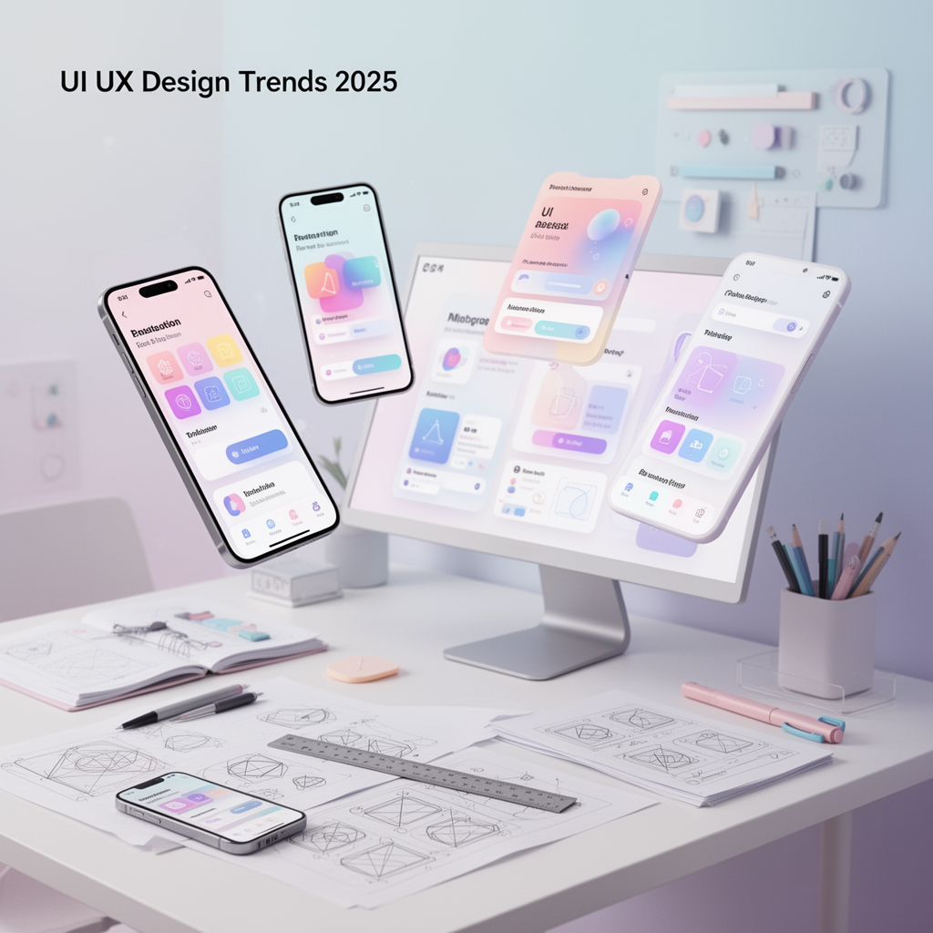 UI ve UX Tasariminda 2025 Trendleri